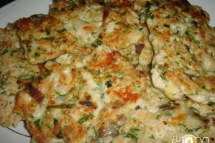 Драконье мясо — куриные оладьи