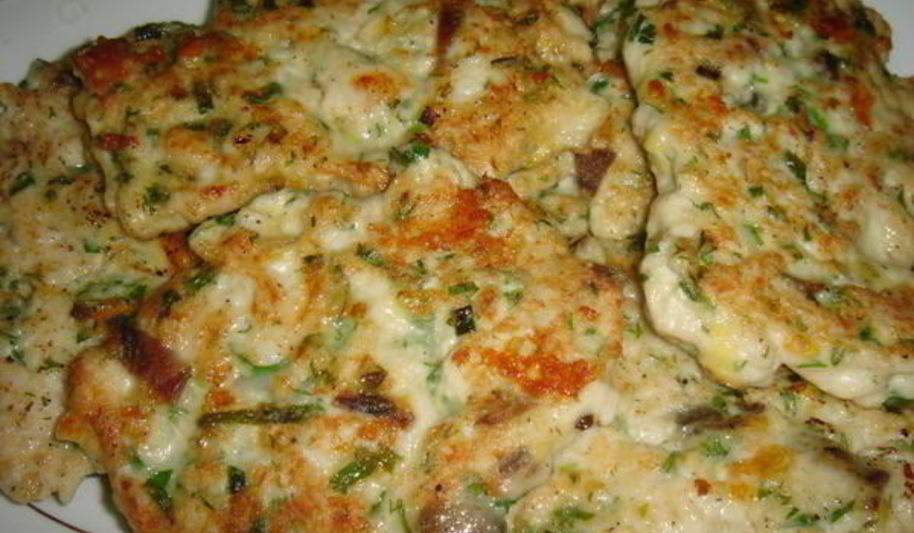 Рецепт драконье мясо — куриные оладьи