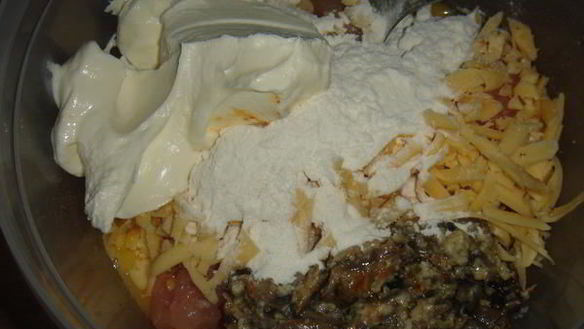 ШАГ 4. драконье мясо — куриные оладьи