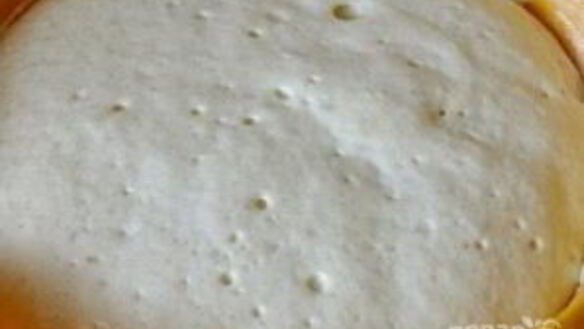 ШАГ 3. дрожжевые оладьи на молоке