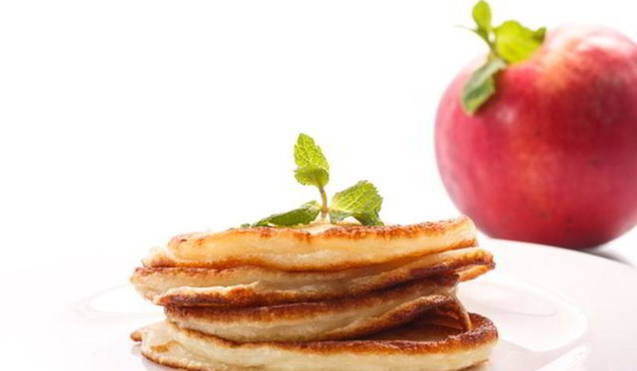 Рецепт дрожжевые оладьи с яблоками