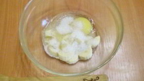 ШАГ 2. гречневые оладьи с бананом