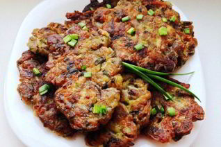 Грибные оладьи