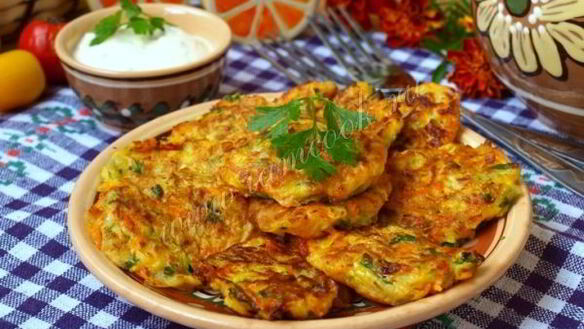 ШАГ 9. кабачковые оладьи с морковью