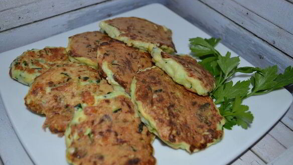 ШАГ 7. кабачковые оладьи с сыром