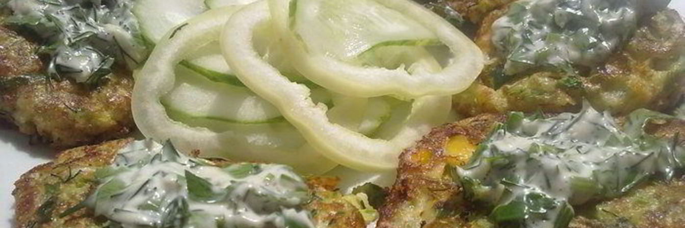 Кабачковые оладьи