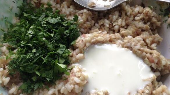 ШАГ 4. капустно-рисовые оладьи к завтраку