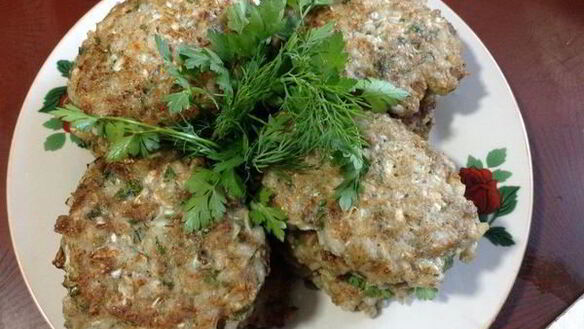 ШАГ 6. капустно-рисовые оладьи к завтраку