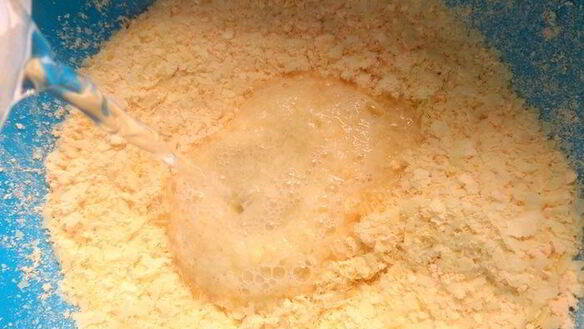 ШАГ 3. картофельные оладьи зеленые