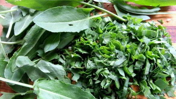 ШАГ 5. картофельные оладьи зеленые