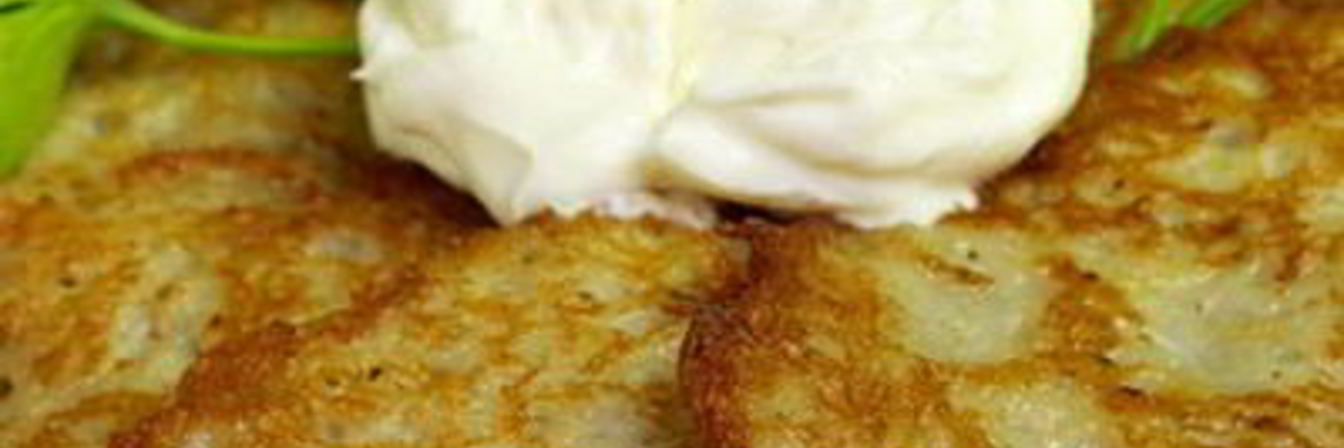 Картофельные оладьи