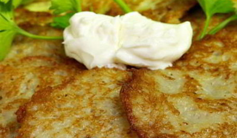 Рецепт картофельные оладьи