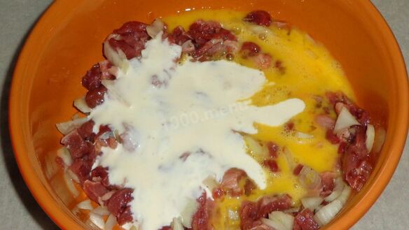 ШАГ 6. мясные оладьи