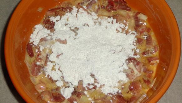 ШАГ 7. мясные оладьи