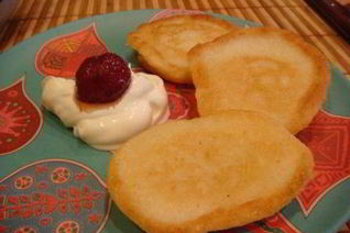 Оладушки без яиц и муки