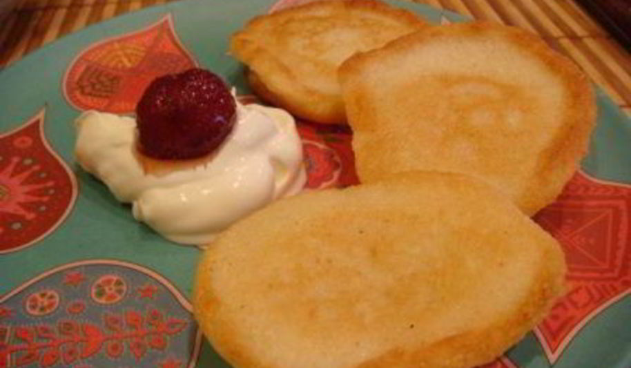 Рецепт оладушки без яиц и муки