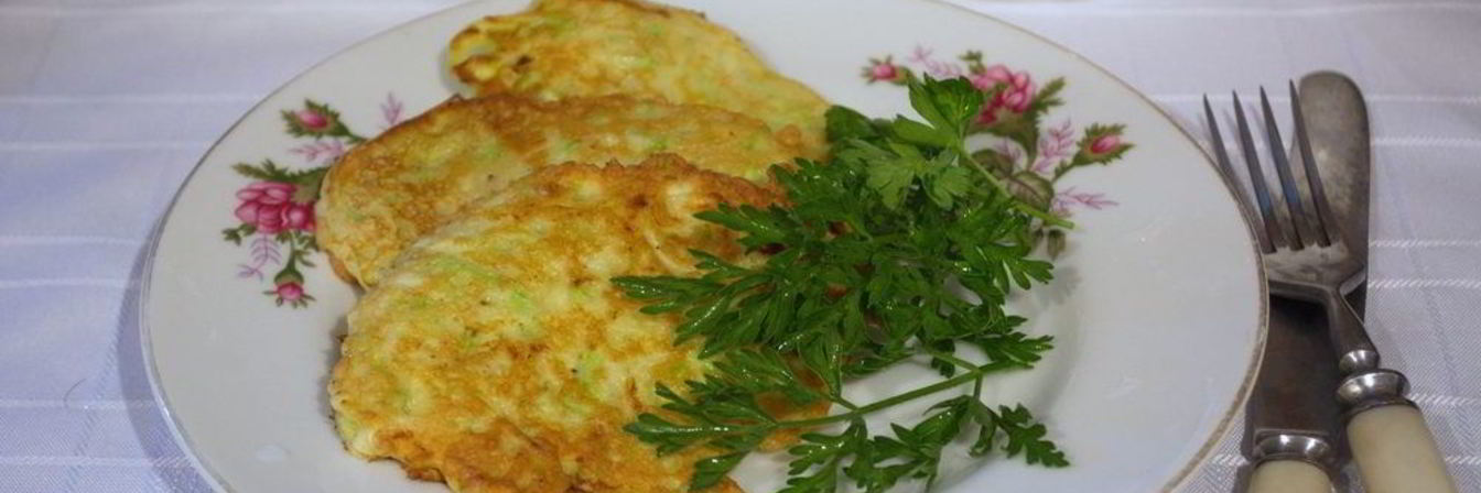 Оладушки из кабачка
