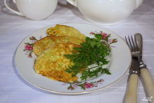 Оладушки из кабачка