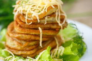 Оладушки из кабачков без муки