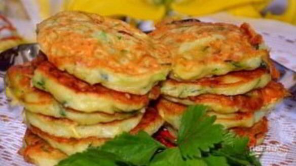 ШАГ 3. оладушки из кабачков