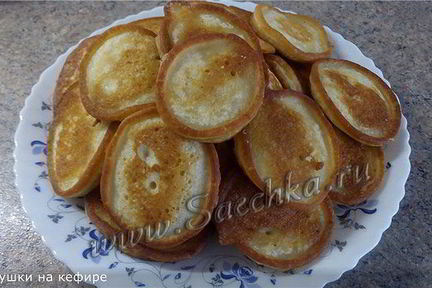 Оладушки на кефире
