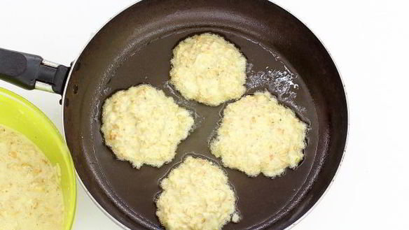 ШАГ 7. оладьи из геркулеса