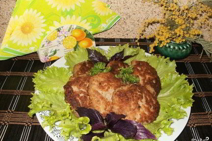 Оладьи из говядины