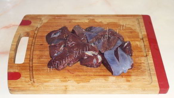 ШАГ 3. оладьи из говяжьей печени