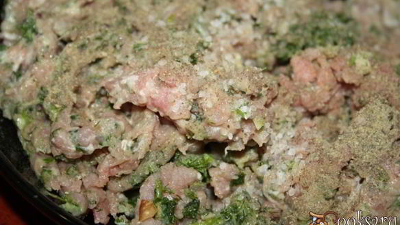 ШАГ 2. оладьи из индейки