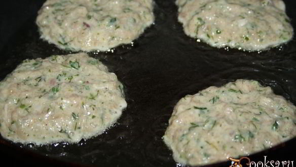 ШАГ 5. оладьи из индейки