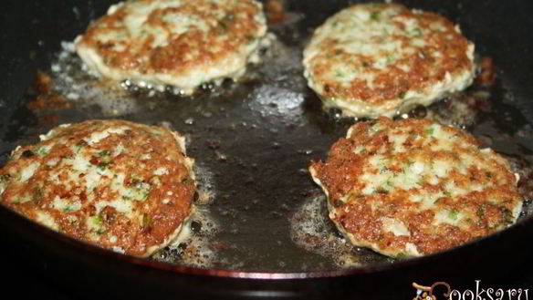 ШАГ 6. оладьи из индейки