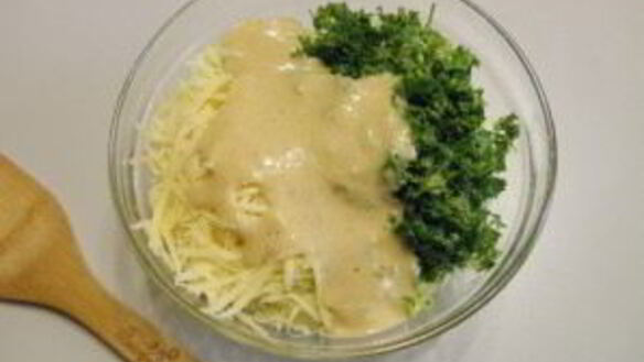 ШАГ 4. оладьи из кабачков с сыром