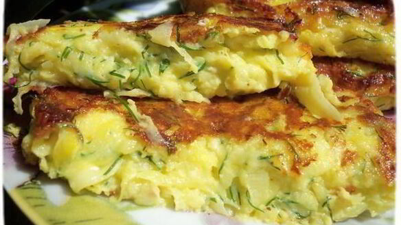 ШАГ 4. оладьи из кабачков с творогом