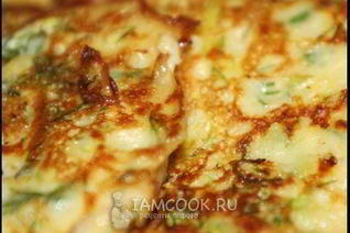 Оладьи из кабачков цуккини