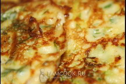 Оладьи из кабачков цуккини