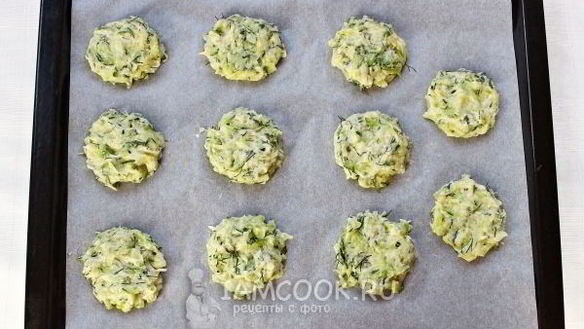 ШАГ 6. оладьи из кабачков в духовке