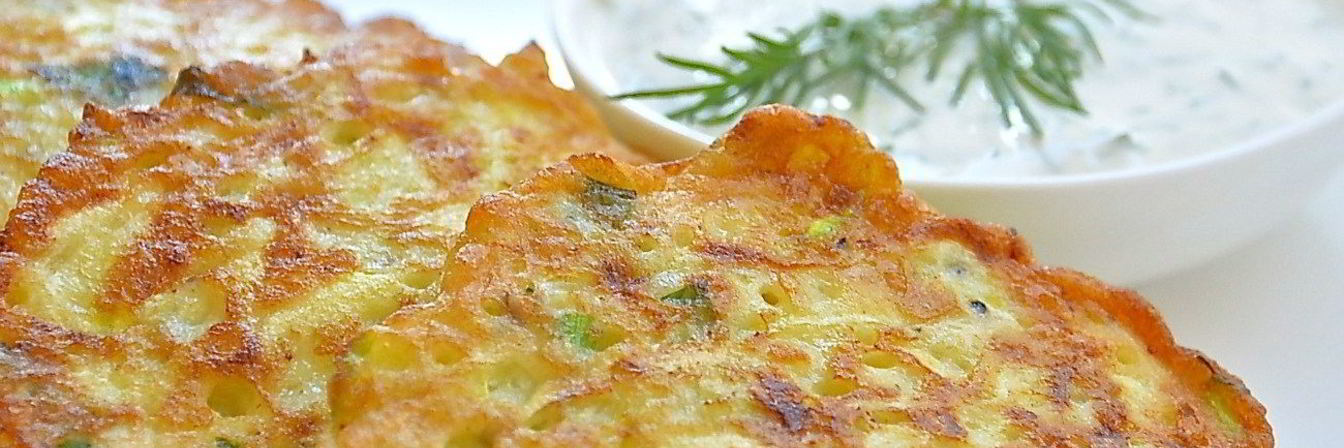 Оладьи из кабачков