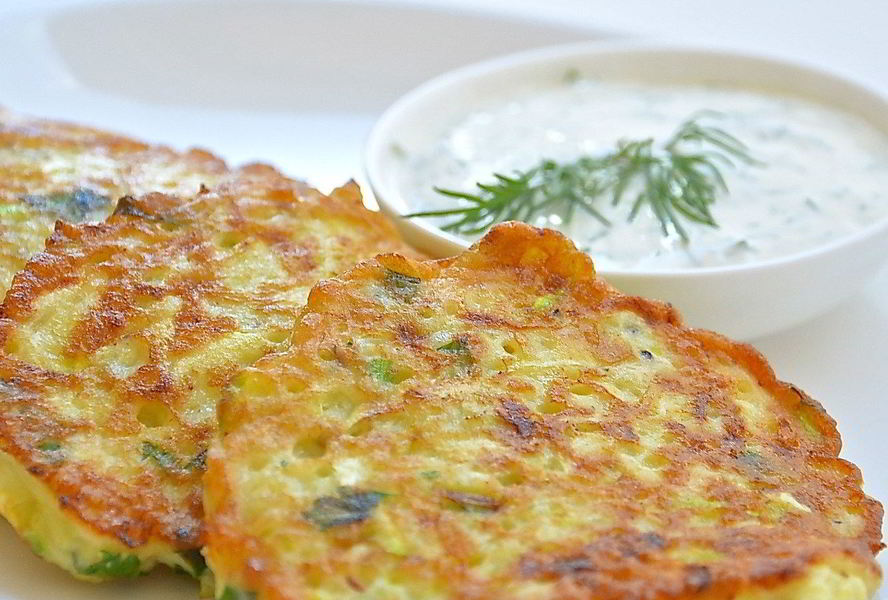 Оладьи из кабачков