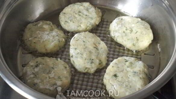 ШАГ 6. оладьи из картофельного пюре