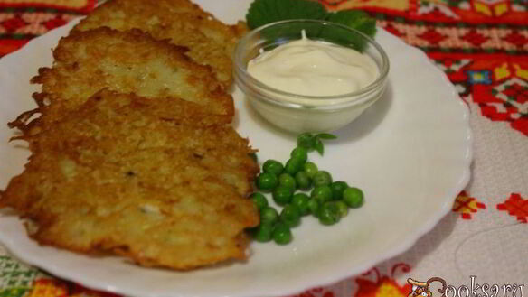 ШАГ 4. оладьи из картофеля и репы