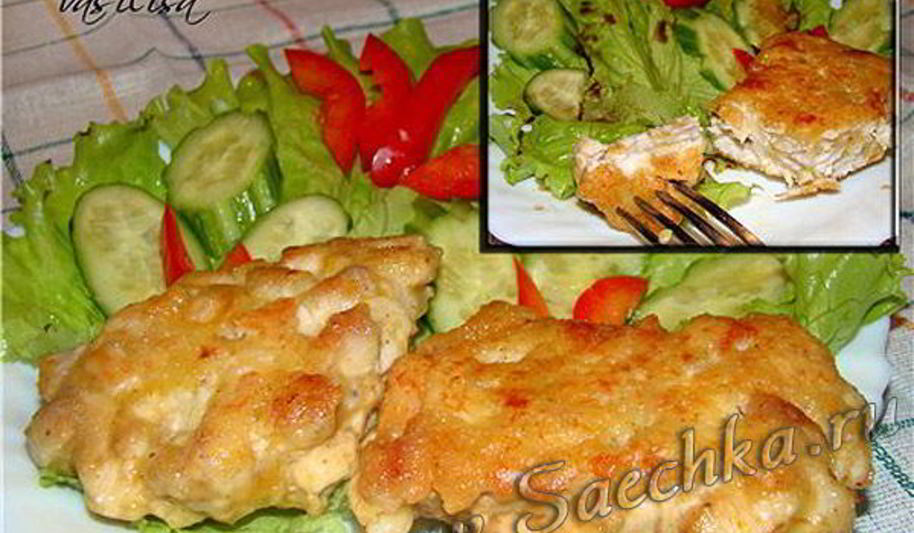 Рецепт оладьи из куриной грудки