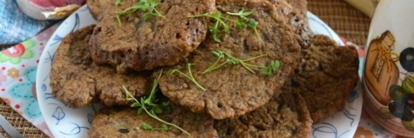 Оладьи из куриной печени