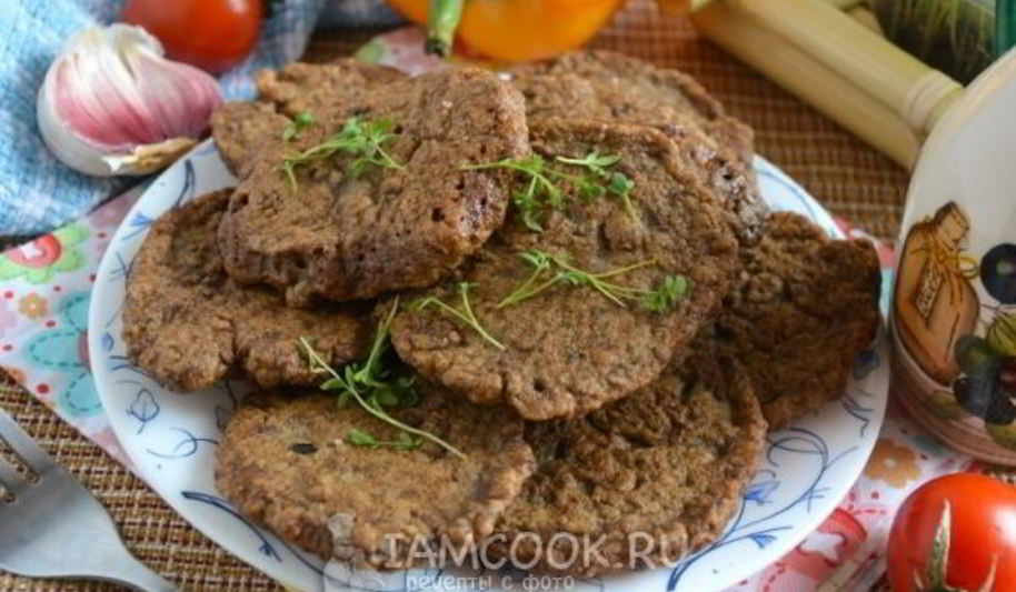 Рецепт оладьи из куриной печени