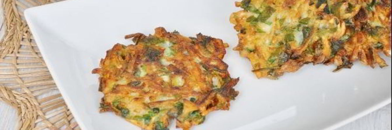 Оладьи из патиссонов