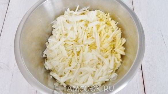 ШАГ 4. оладьи из патиссонов