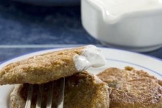 Оладьи из ржаного хлеба