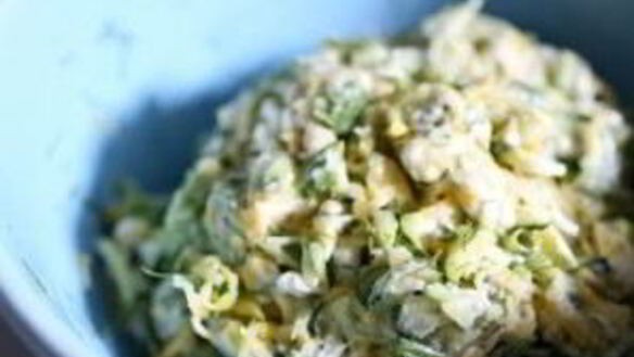 ШАГ 6. оладьи из цуккини