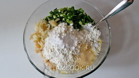 ШАГ 8. оладьи из цветной капусты и картофеля