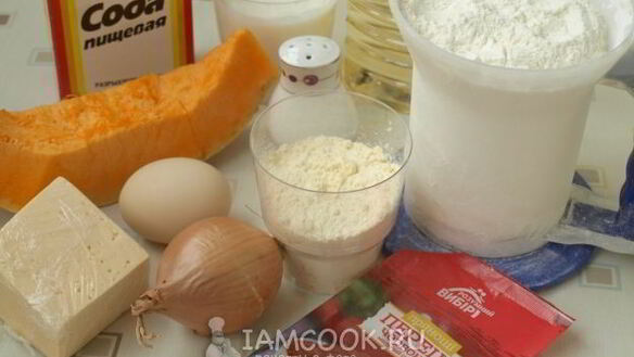 ШАГ 2. оладьи из тыквы с сыром