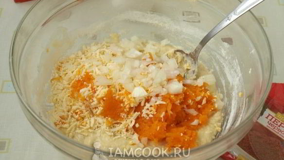 ШАГ 6. оладьи из тыквы с сыром